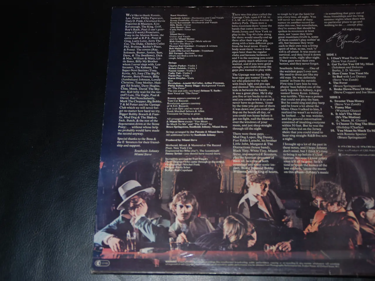 Billede 2 - lp -Southside Johnny and the Asbury Jukes