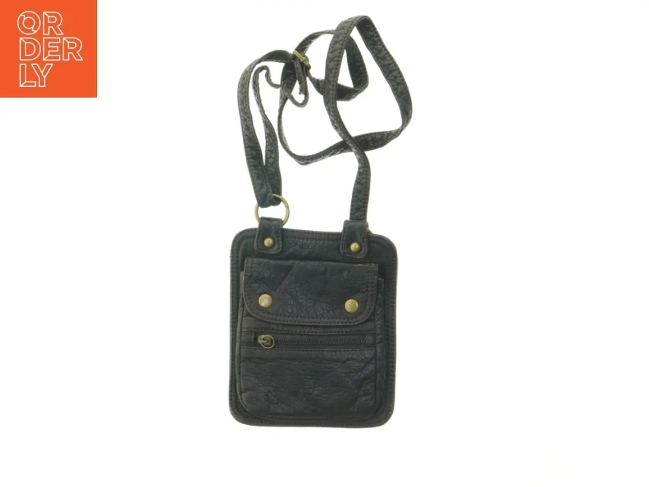 Billede 1 - Sort skuldertaske (str. 18x15 cm)