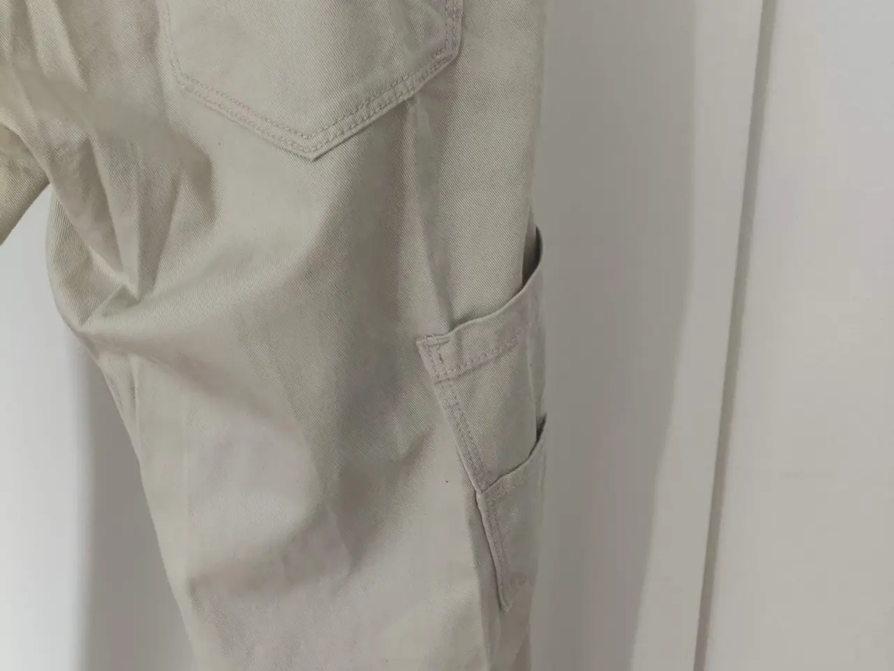 Billede 8 - Levi's Woman's Off White High Cut Carpenter pants