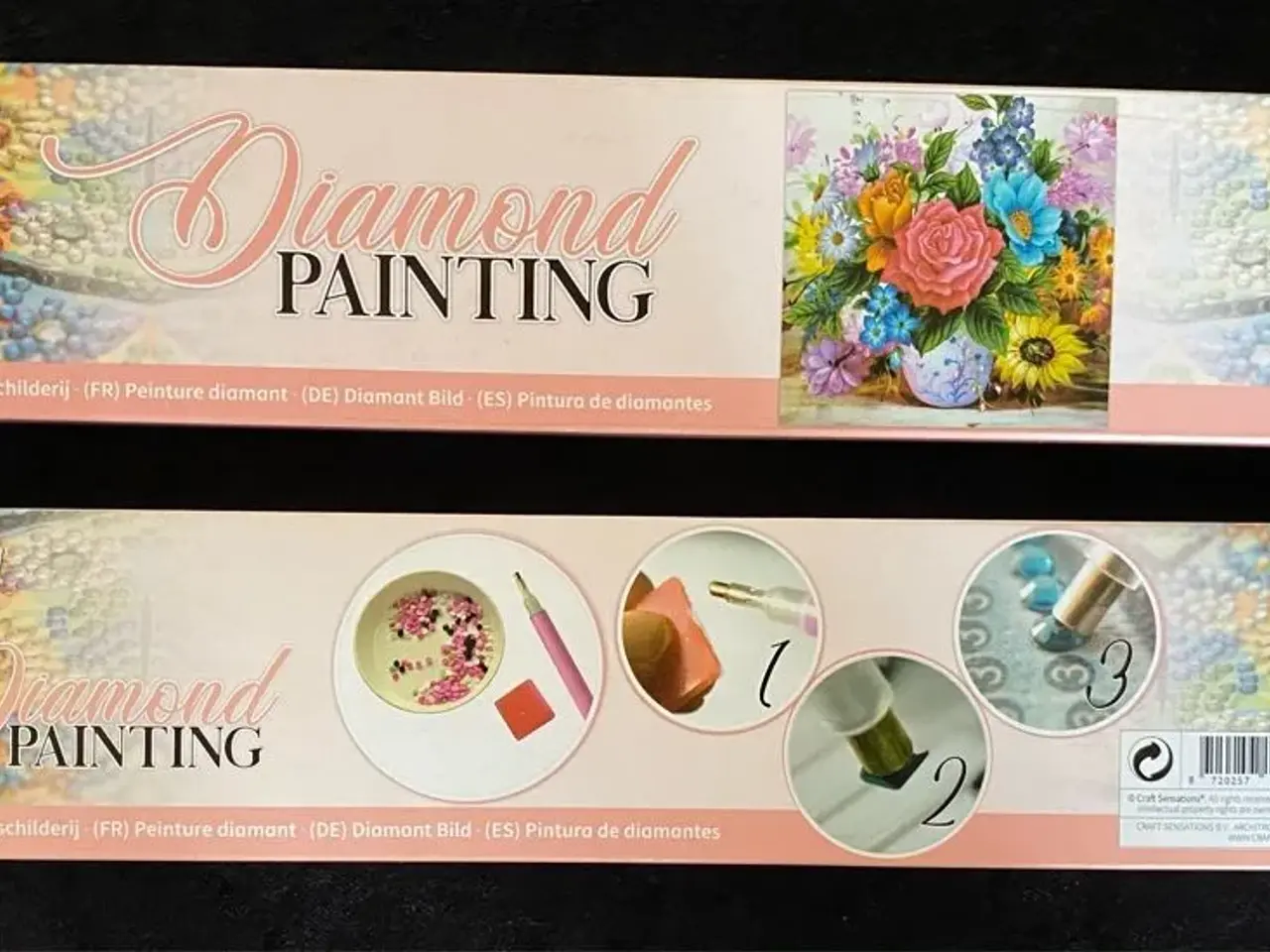 Billede 1 - Diamond painting blomster