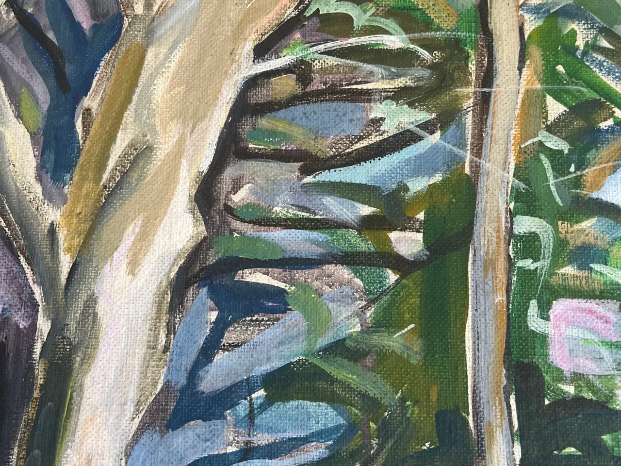 Billede 7 - Maleri, Emil A. Schou. Natur. Skønne farver. 