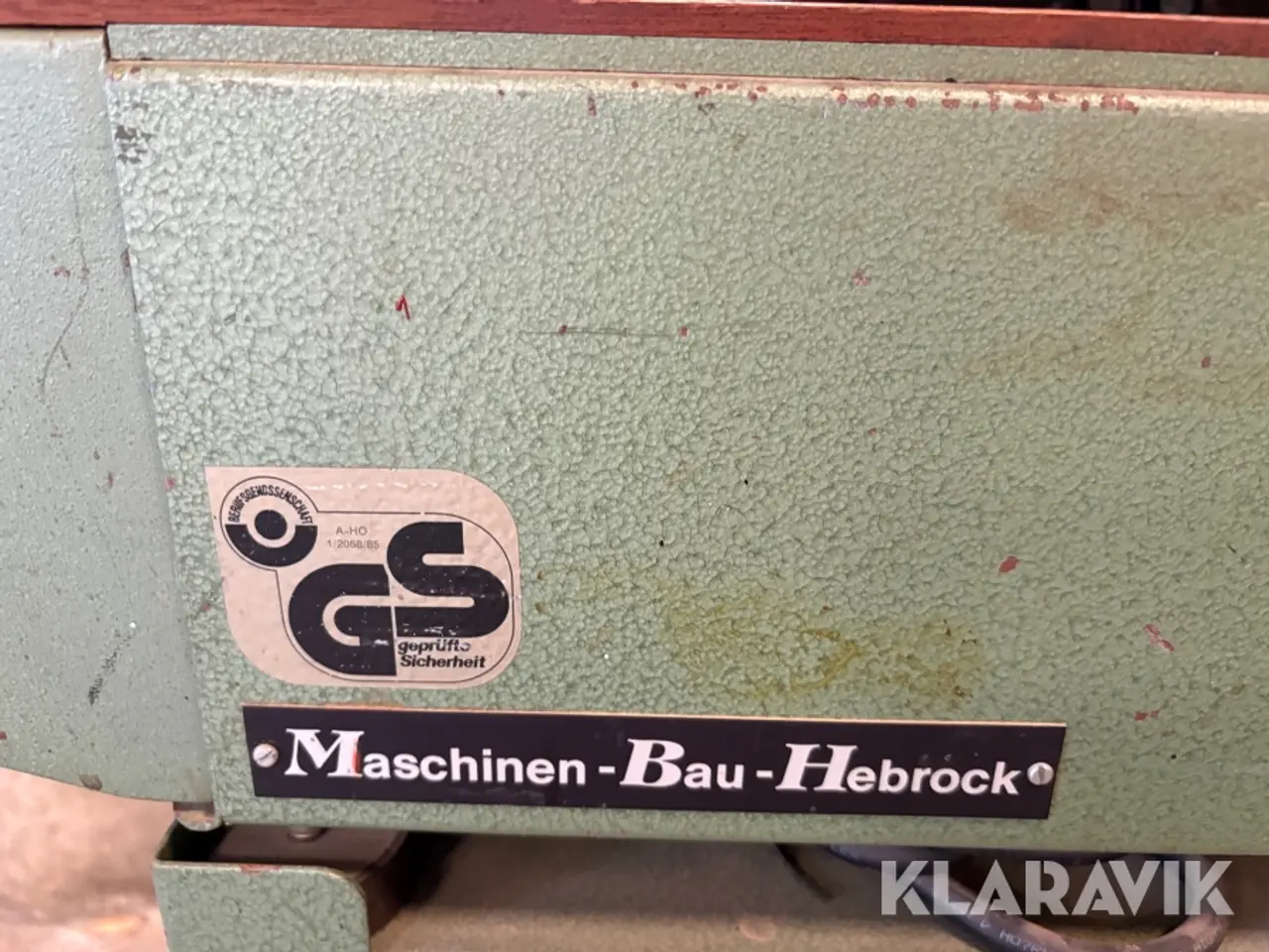Billede 2 - Kantlimer Hebrock AKV 83, 2 styk