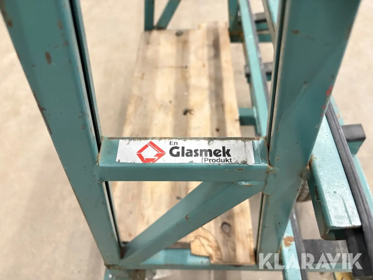 Billede 9 - Transportvogn til glasplader Glasmek