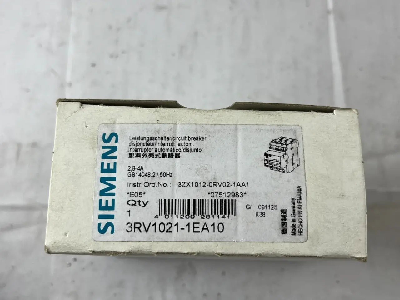 Billede 3 - Siemens 3RV1021‑1EA10 SIRIUS Motor Protection 10