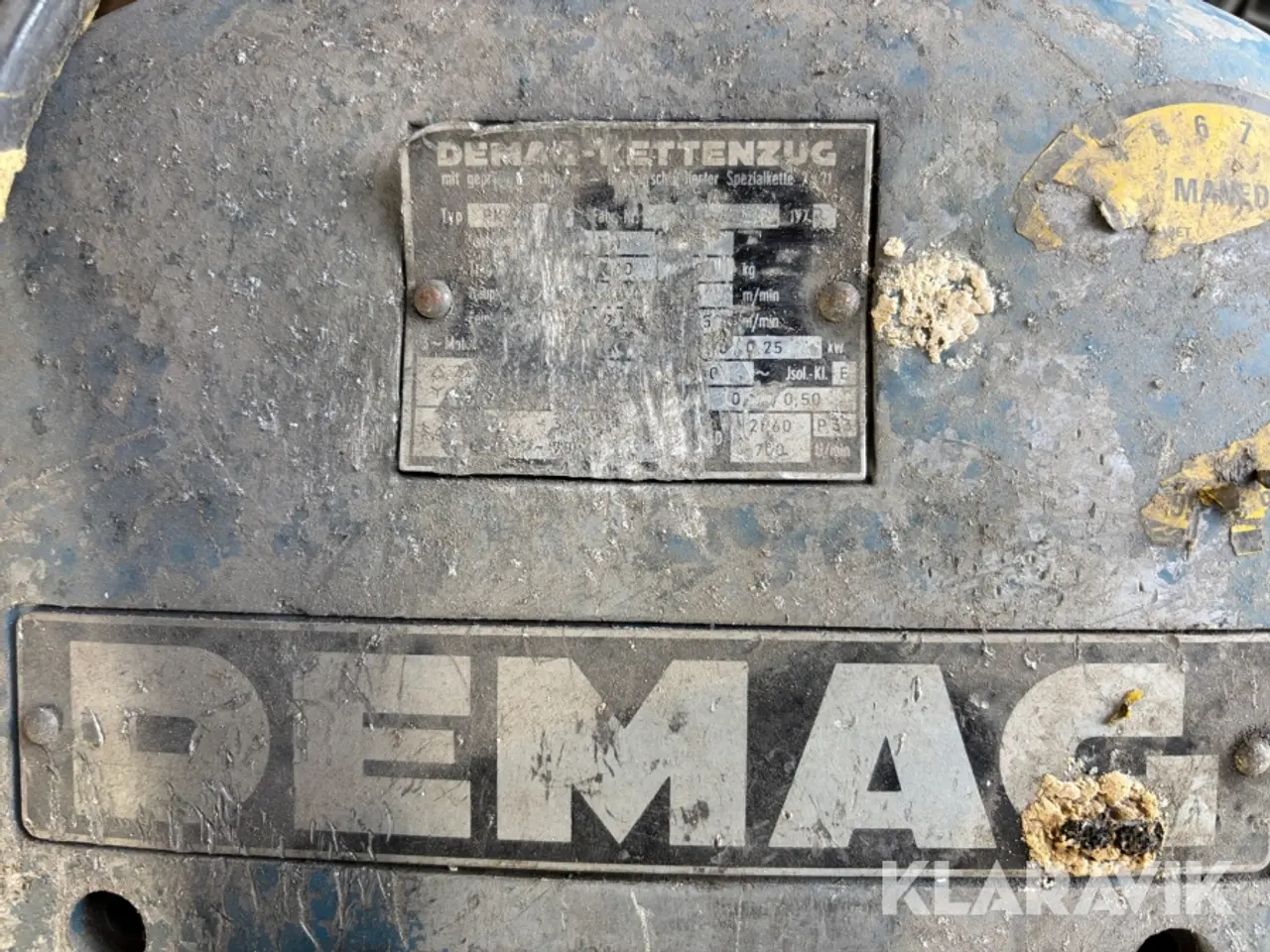 Billede 6 - El-taljer Demac 1000-2000kg - 2 styk