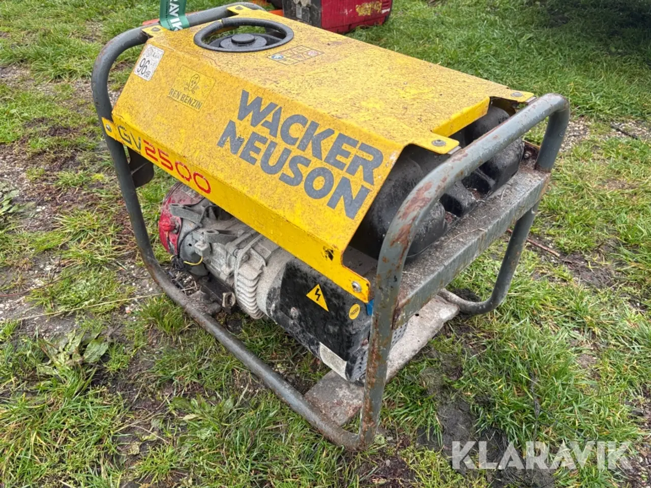 Billede 7 - Generator Wacker Neuson Gv2500 - benzindrevet