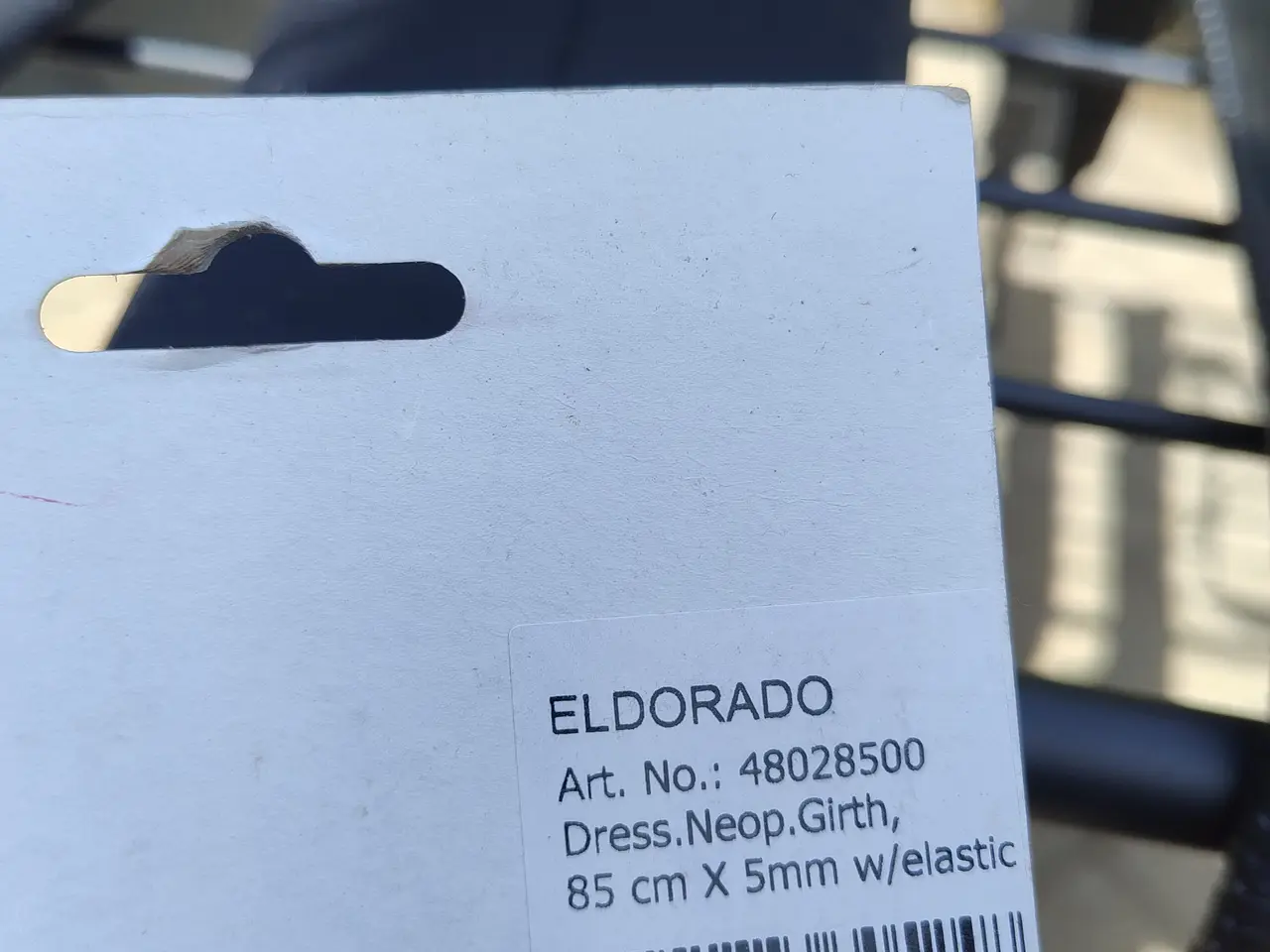 Billede 4 - Giv et Bud - sadelgjord + halsrem