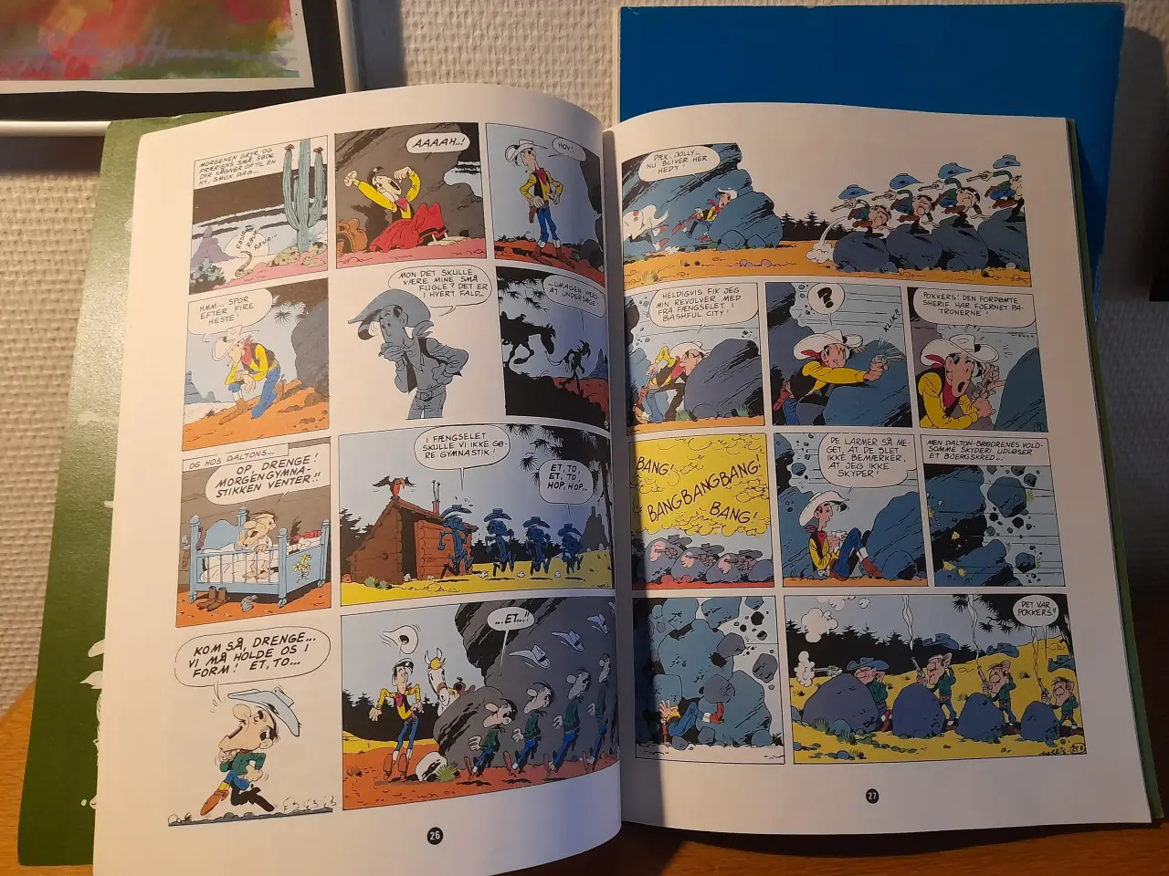 Billede 3 - Lucky Luke nr 9 + 21, Ratata og De tre spiriller