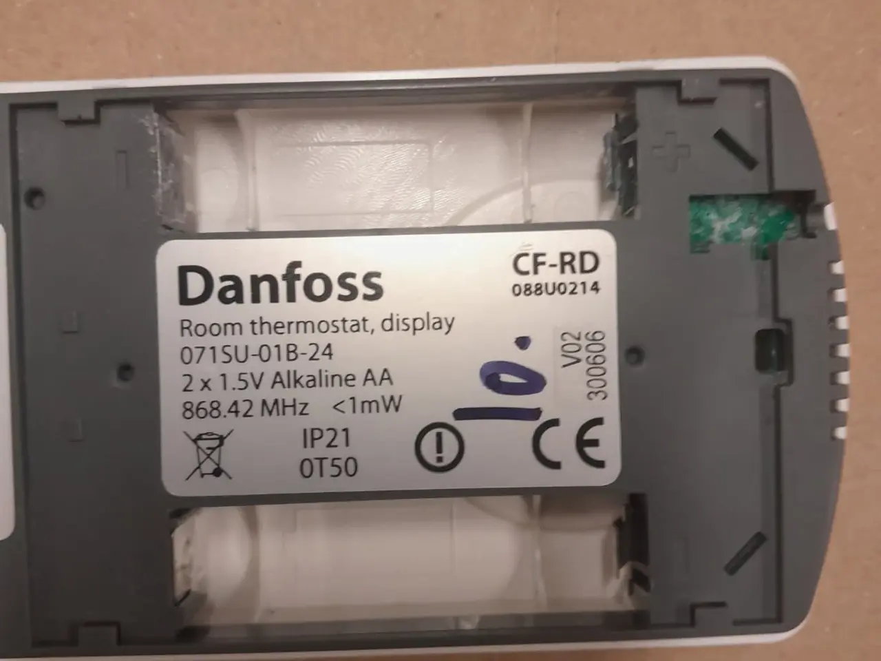 Billede 3 - Gulvvarmestyring Danfoss 10 zoner