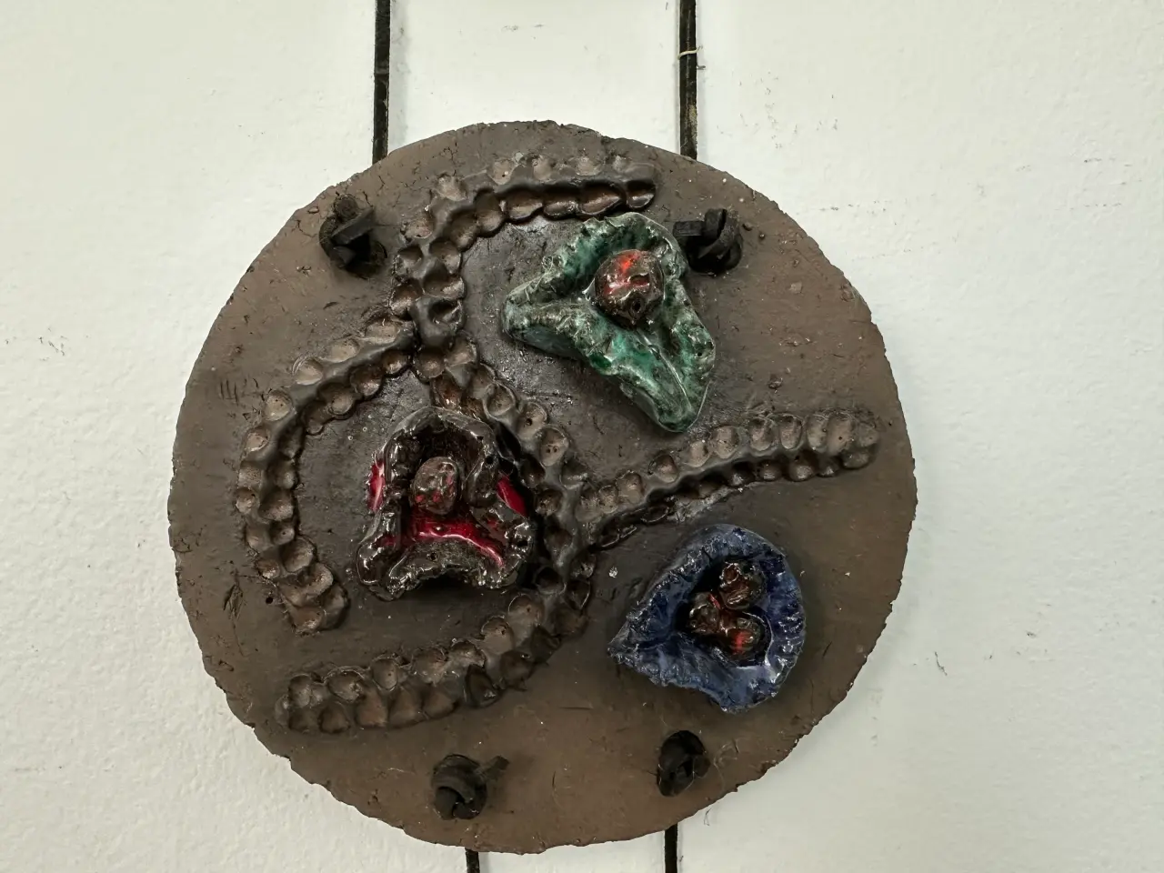 Billede 3 - Væghængt retro relief / keramisk ophæng