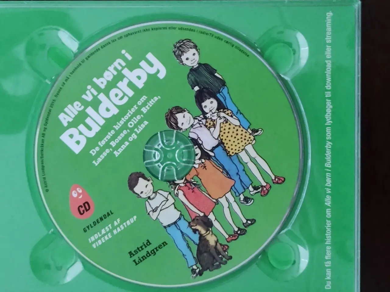 Billede 1 - CD Lydbog alle vi børn i Bulderby 