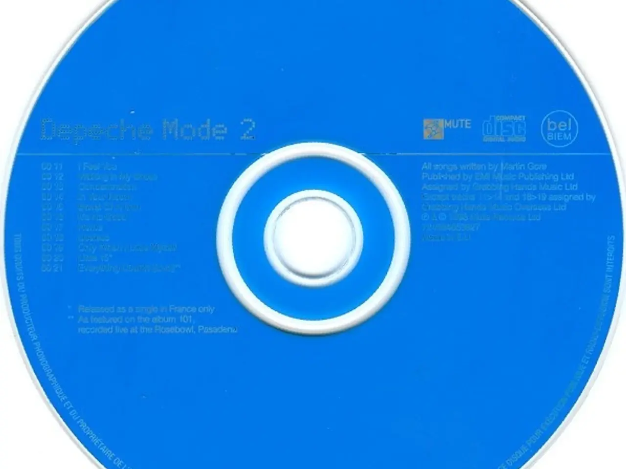 Billede 4 - Depeche Mode – The Singles 86>98 – 2CD