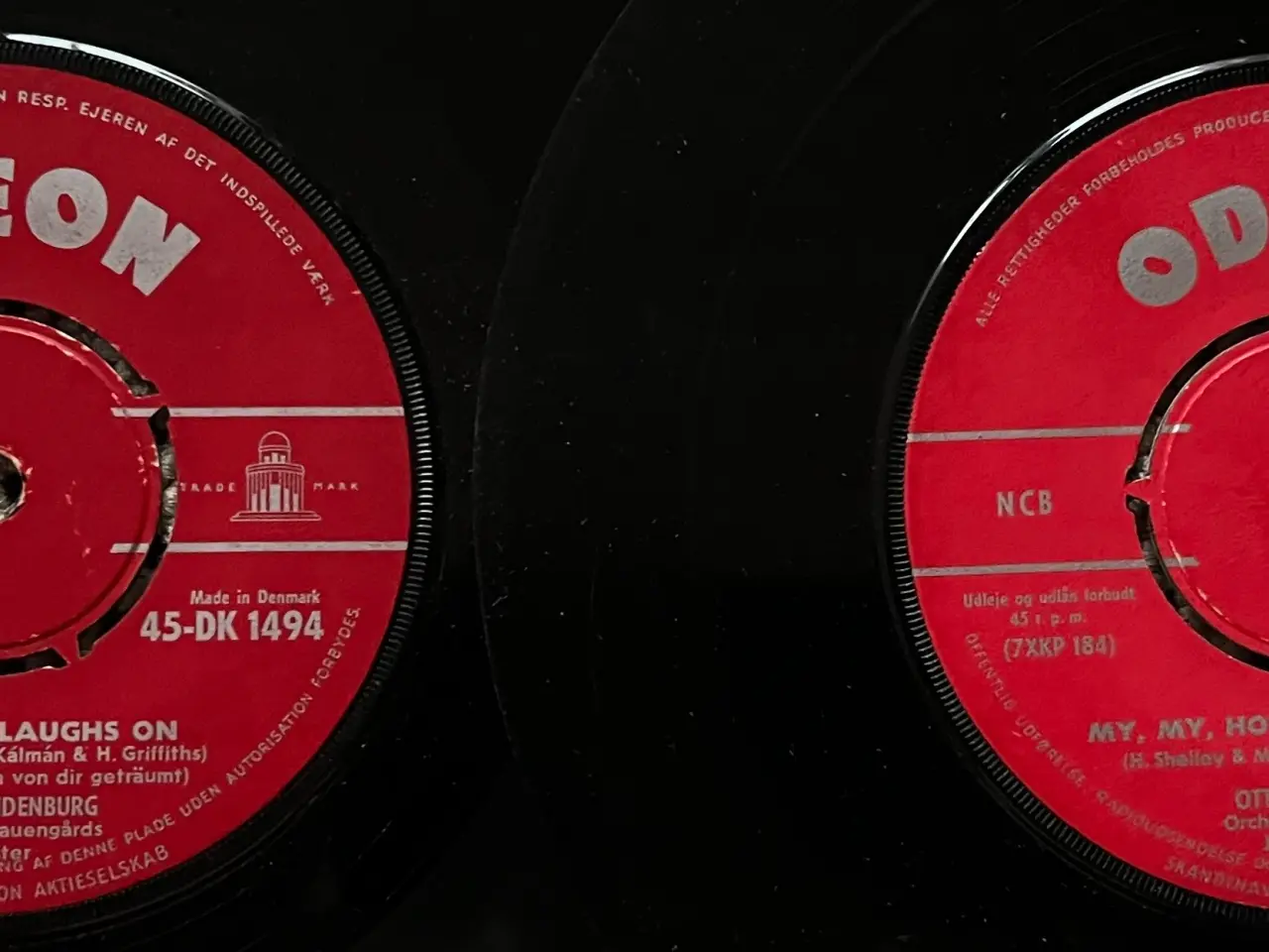 Billede 4 - Singler fra 1950/60’erne