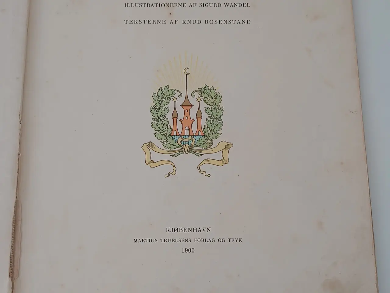 Billede 3 - K.  Rosenstand:Sommersang og Vinterleg. År 1900