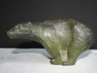 Figur af bronze