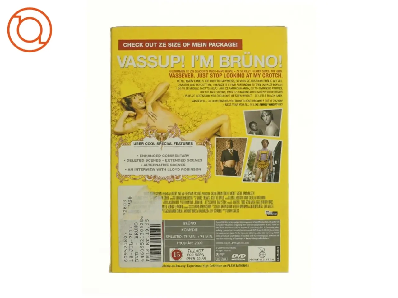 Billede 2 - Brüno fra dvd