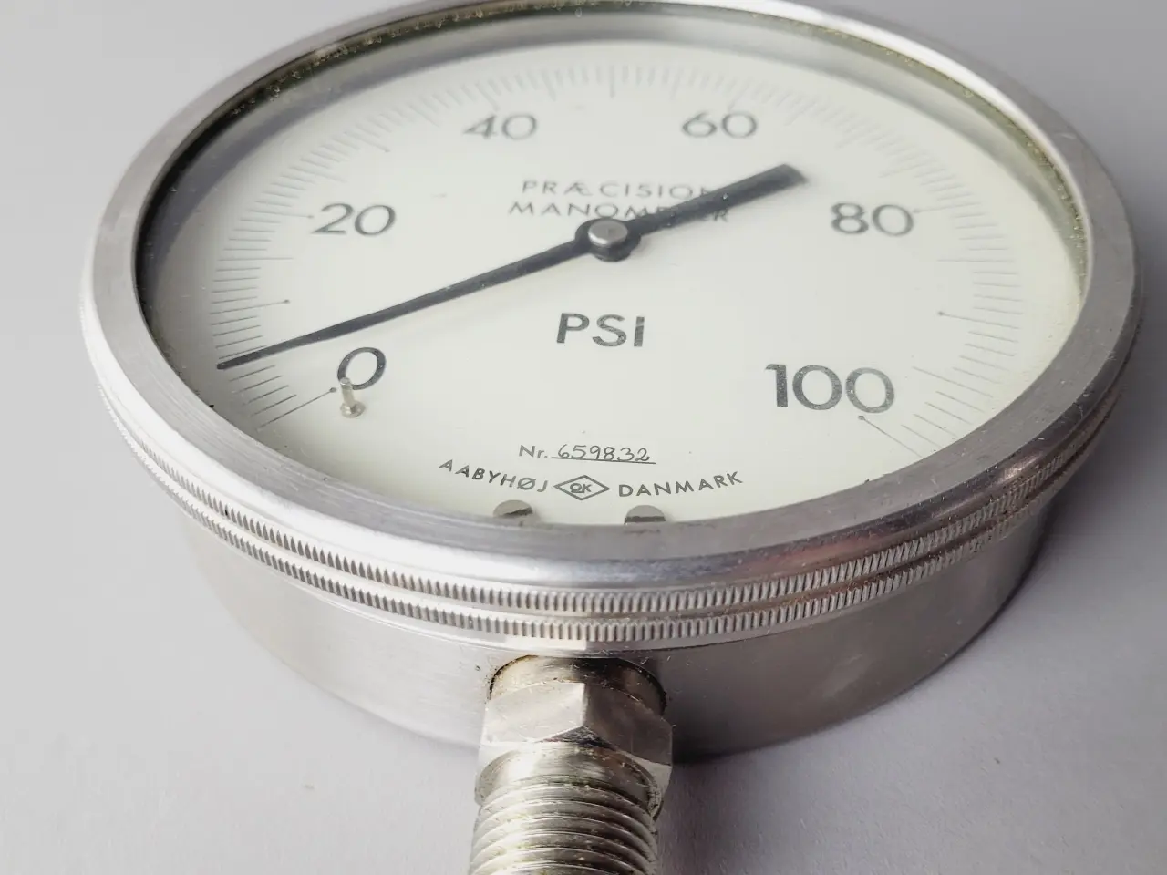 Billede 3 - ⭐️· Vintage Kvalitets Præcisionsmanometer EV DK