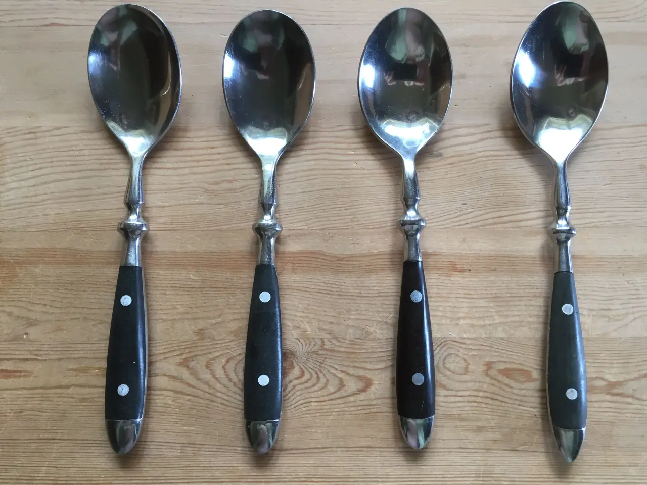 Billede 1 - 4 super flotte spiseskeer