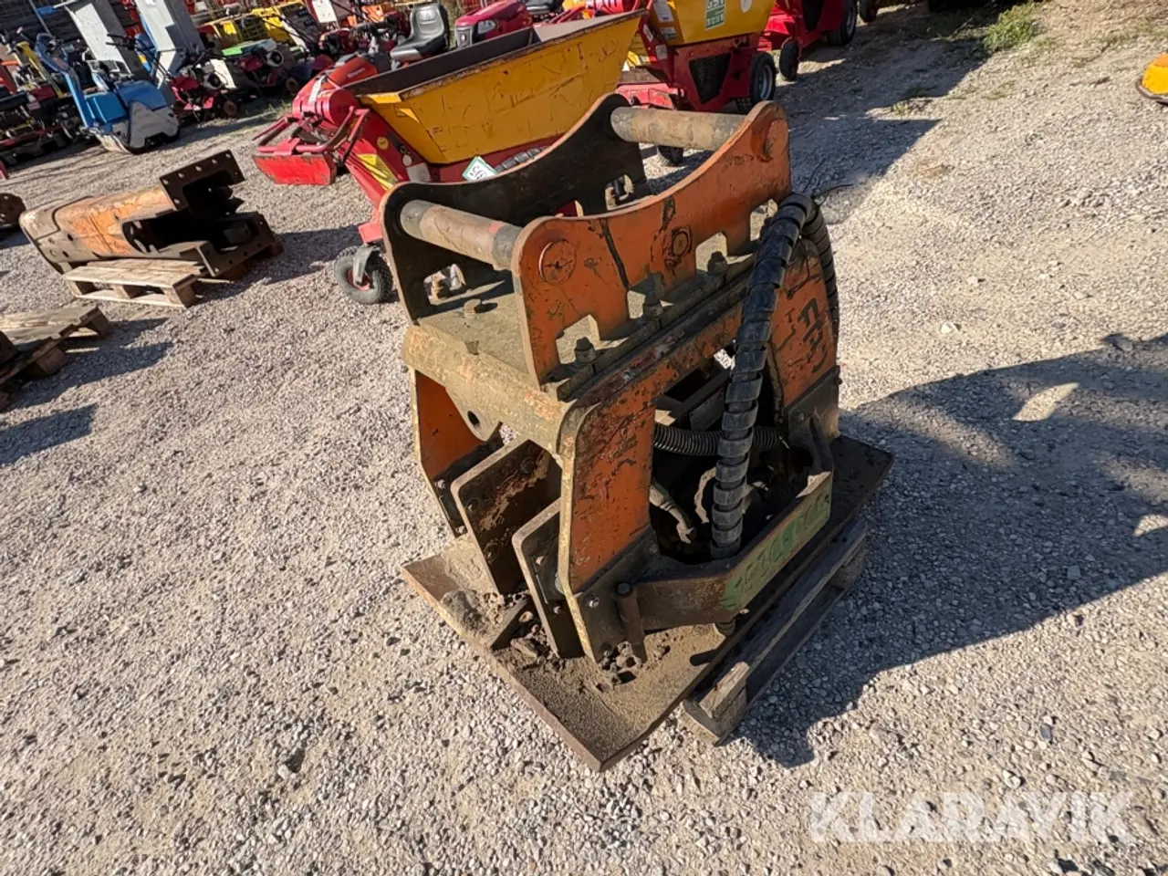 Billede 4 - Pladevibrator til gravemaskine FRD 135