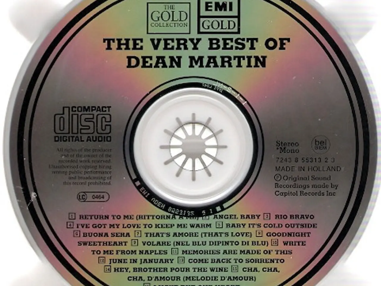 Billede 3 - Dean Martin – The Very Best Of Dean Martin – CD