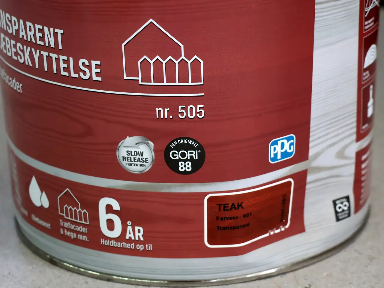 Billede 6 - 25 L Gori transparent træbeskyttelse træfacade
