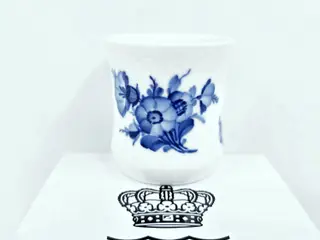 Blå Blomst Flettet Vase nr. 10-8253. sortering 2