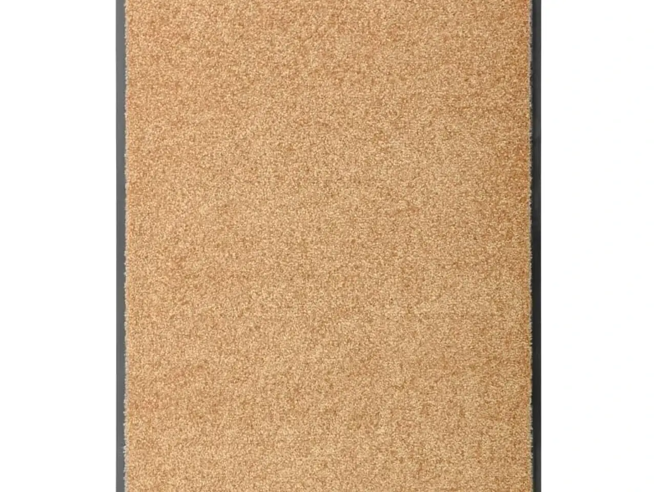 Billede 1 - Vaskbar dørmåtte 60 x 90 cm - cremefarvet