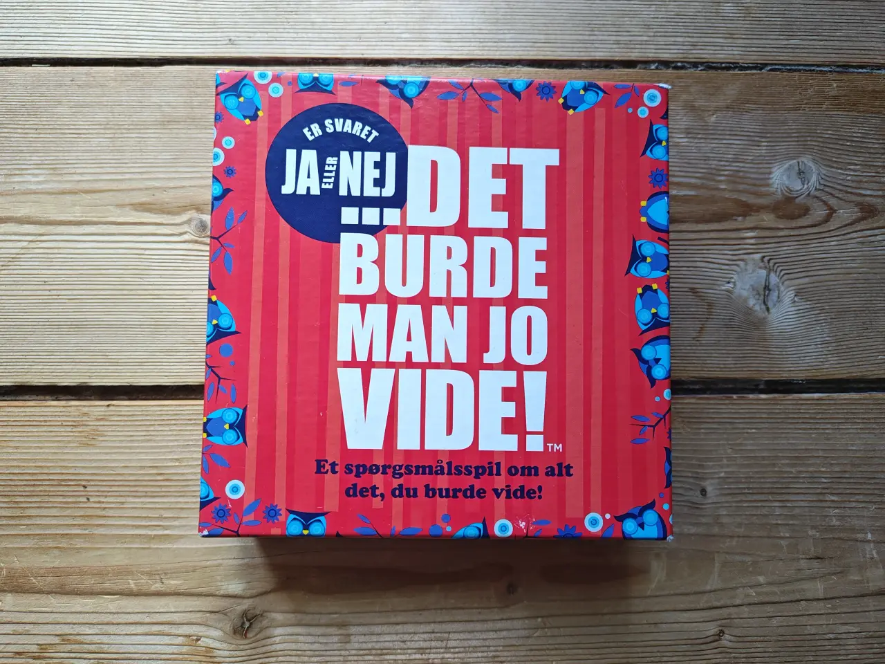Billede 1 - ... Det burde man jo vide ! Brætspil JA/Nej