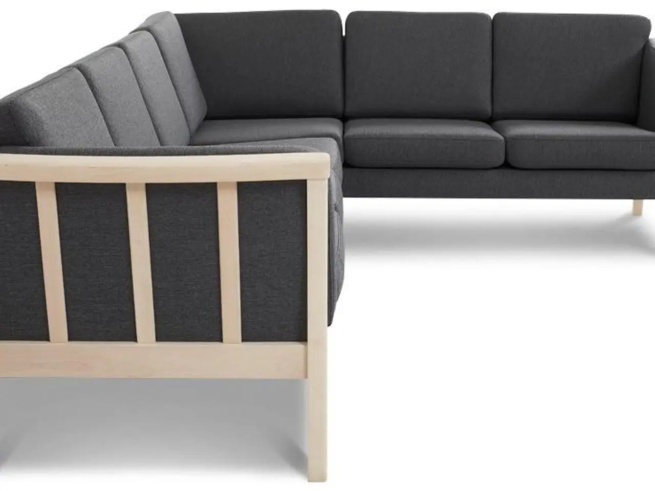 Billede 2 - Vendbar hjørnesofa Dragør - grå stof