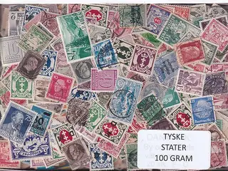 Tyske Stater - 100g. Afvaskede