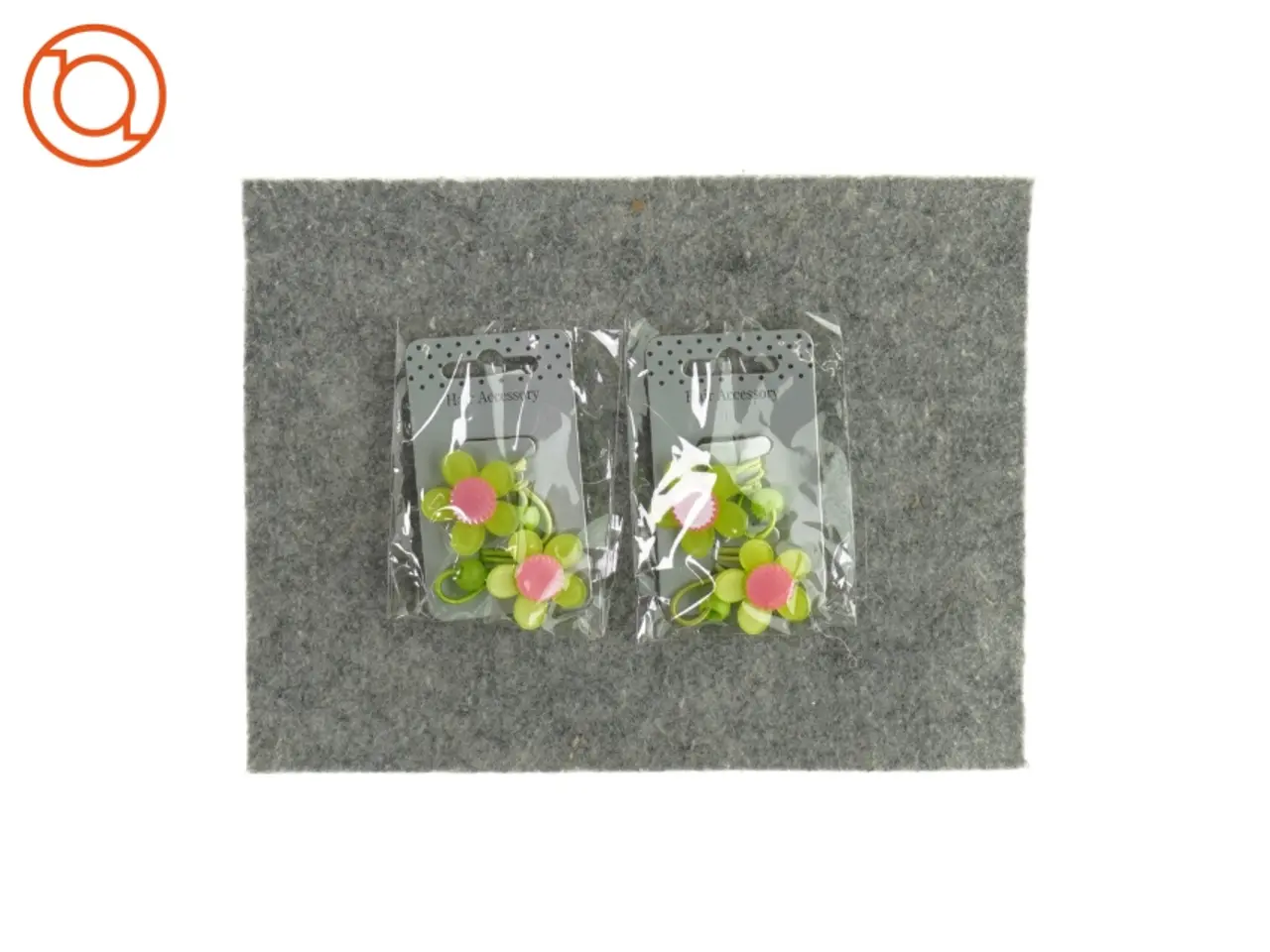 Billede 1 - Hårelastikker blomster (2 stk.)