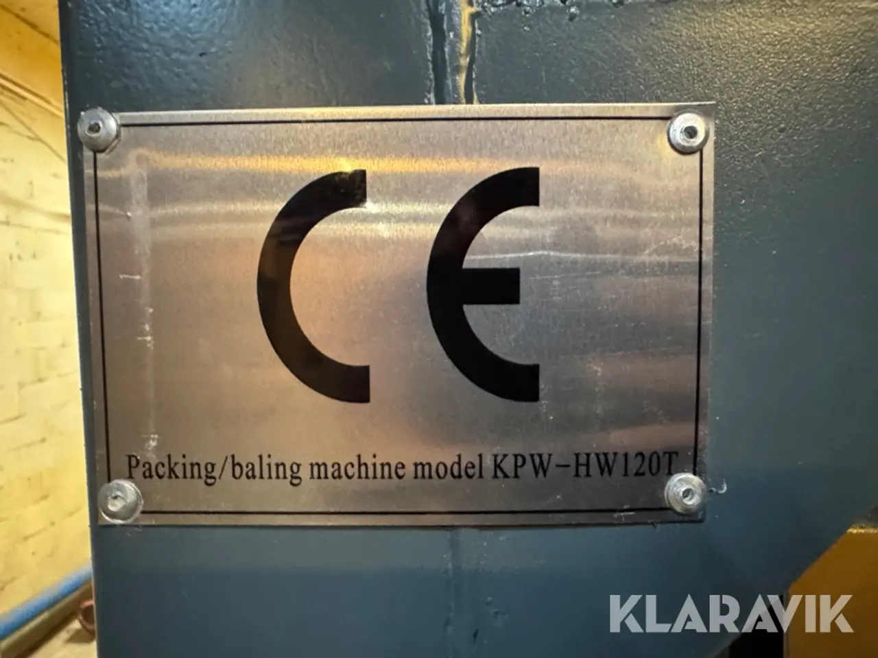 Billede 4 - Pappresser Keep Way KPW-HW120T