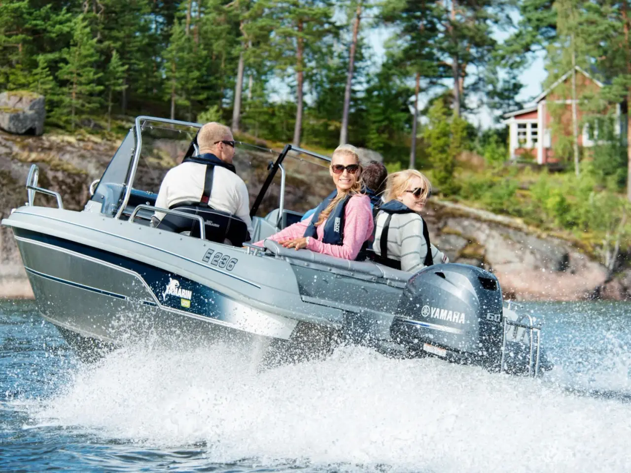 Billede 1 - Yamaha 60 HK - Fjernbetjent, Elektronisk start, Powertrim