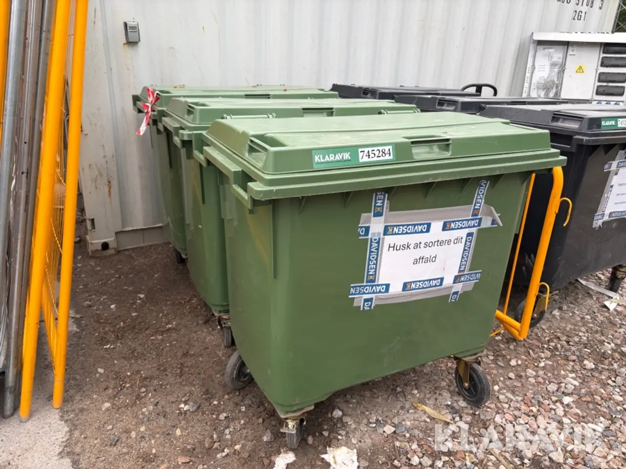Billede 2 - Affaldscontainere med hjul 3 styk