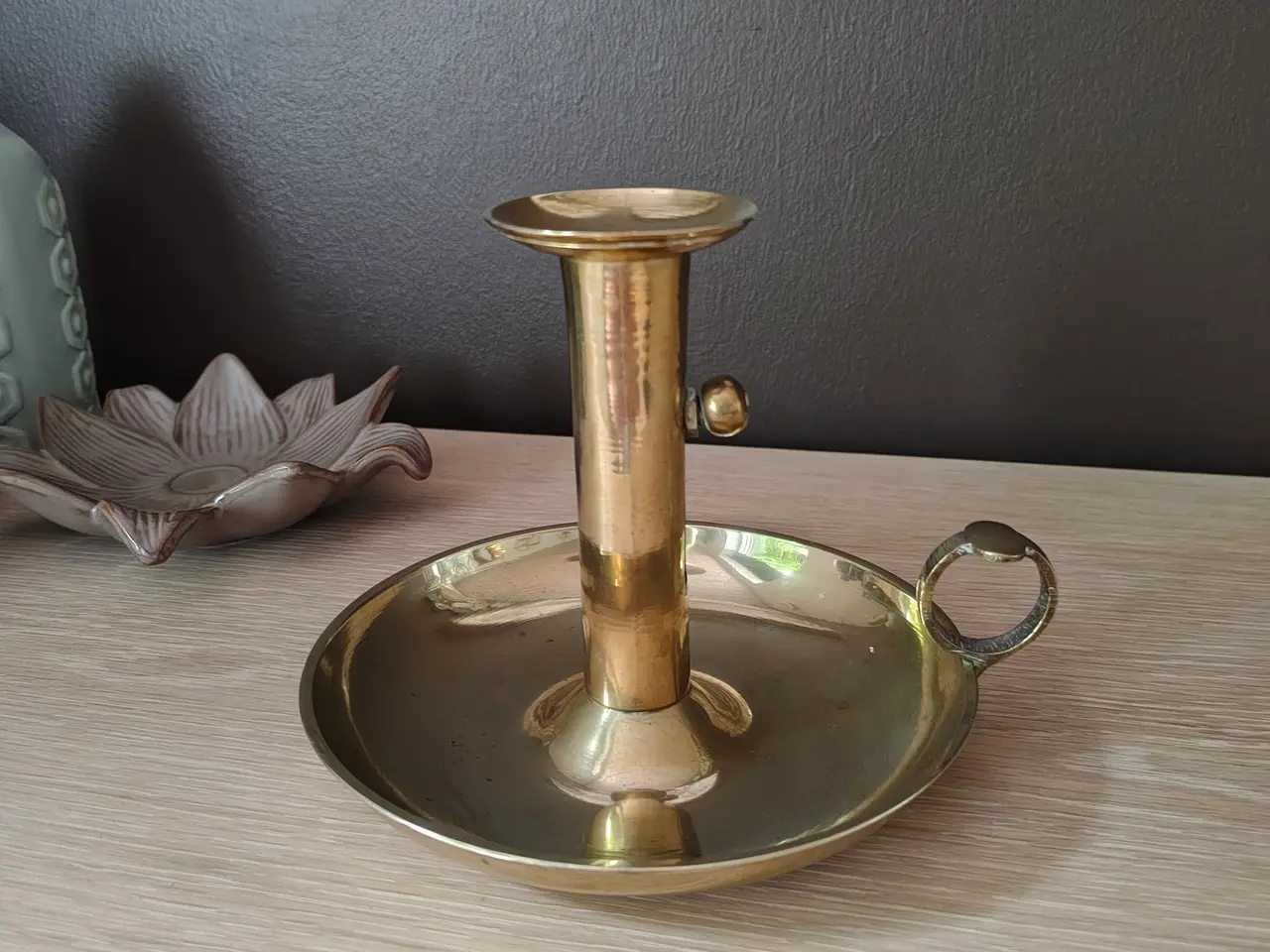 Billede 1 - Flot messing kammerstage