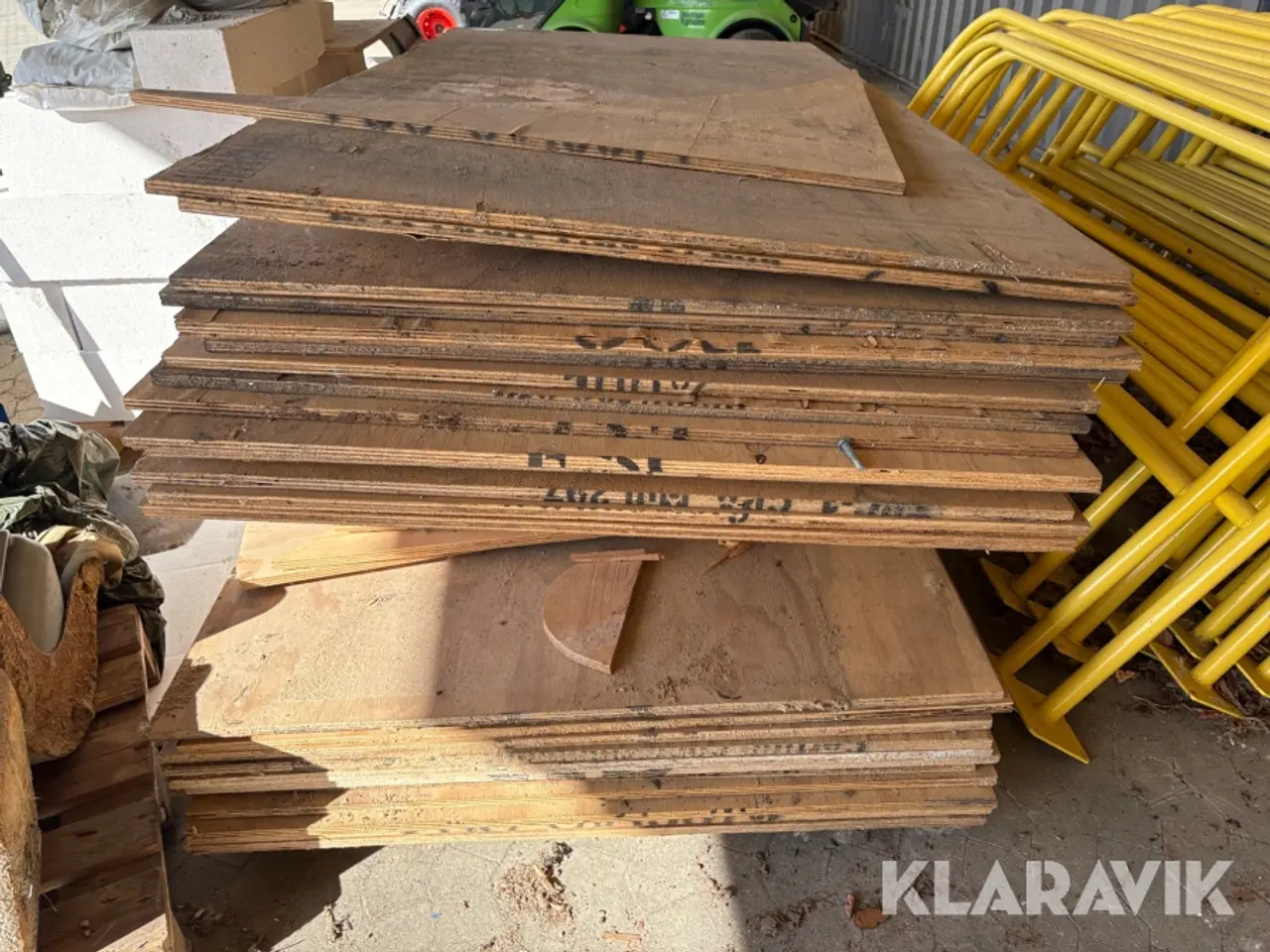 Billede 3 - Krydsfiner plader - 35 styk