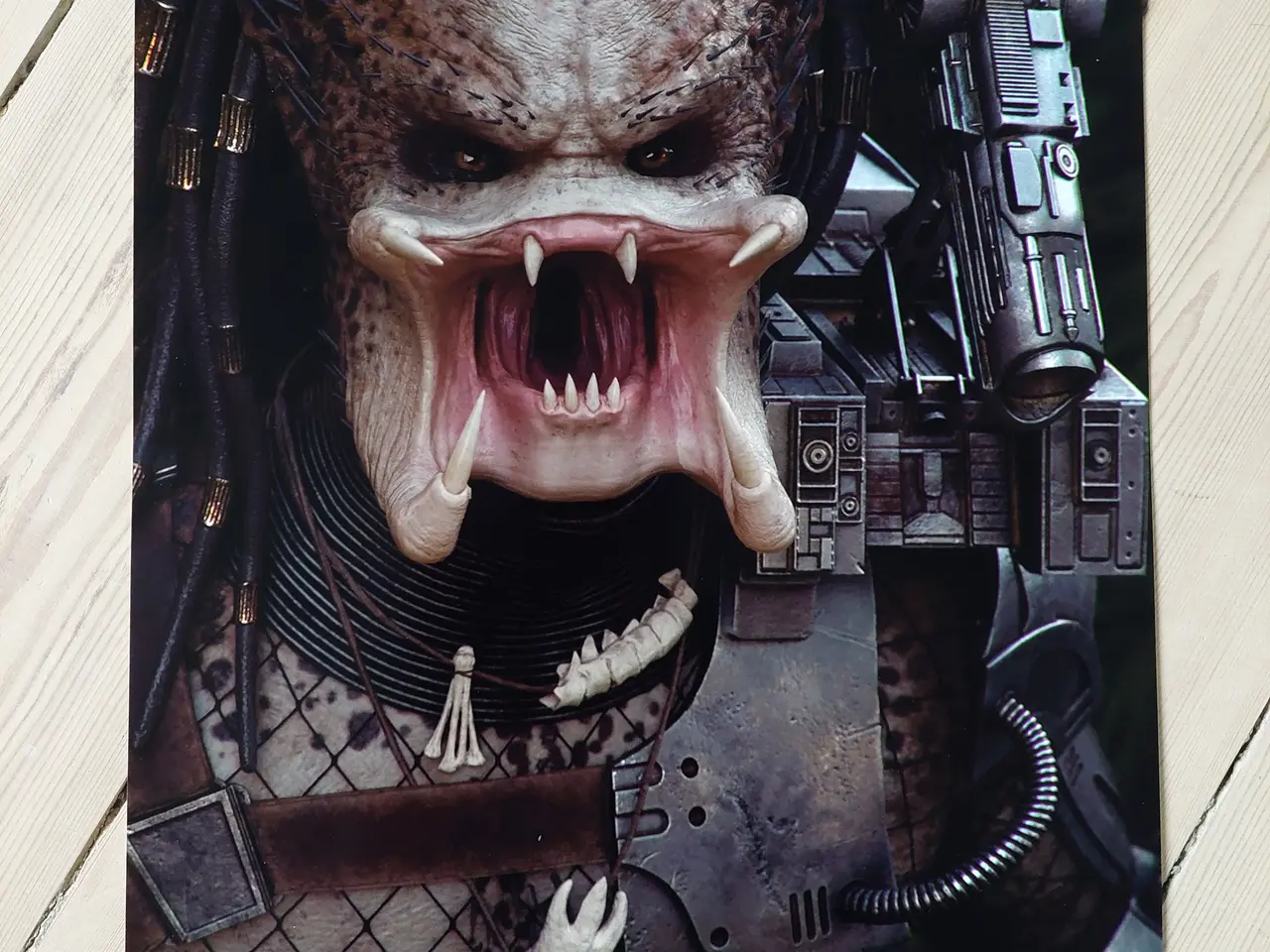 Billede 3 - Ubrugt Predator Plakat – Unmasked Gaming Art