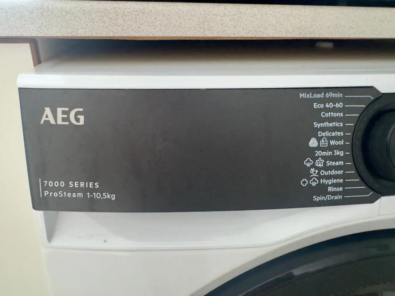 Billede 3 - AEG 7000-serie Prosteam 10,5 kg. Knap 1 år gammel