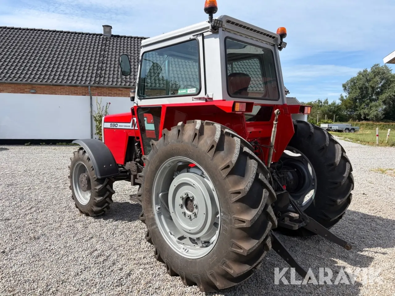 Billede 3 - Traktor Massey Ferguson 590 turbo