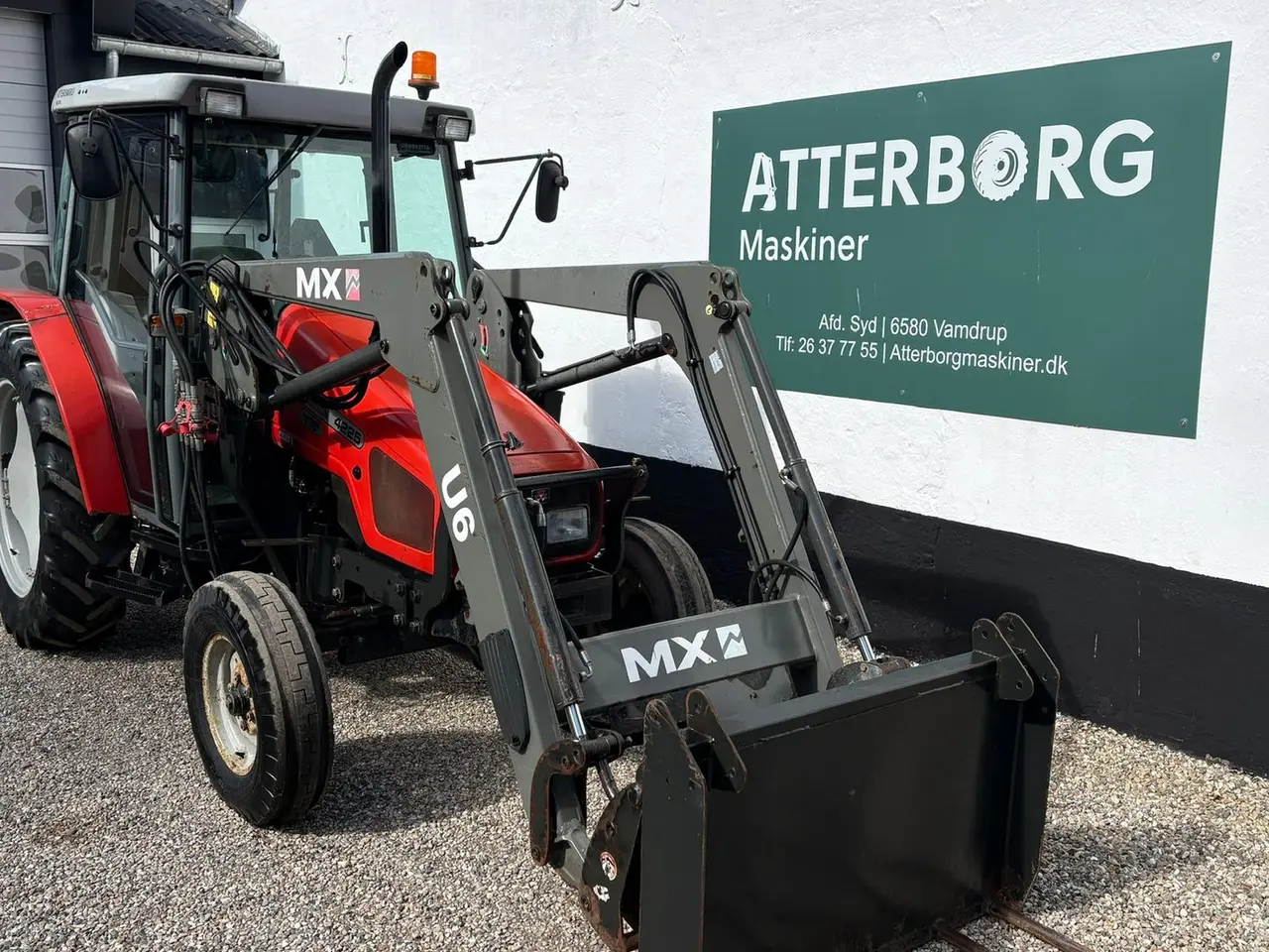 Billede 2 - Massey Ferguson 4225 Frontlæssertraktor