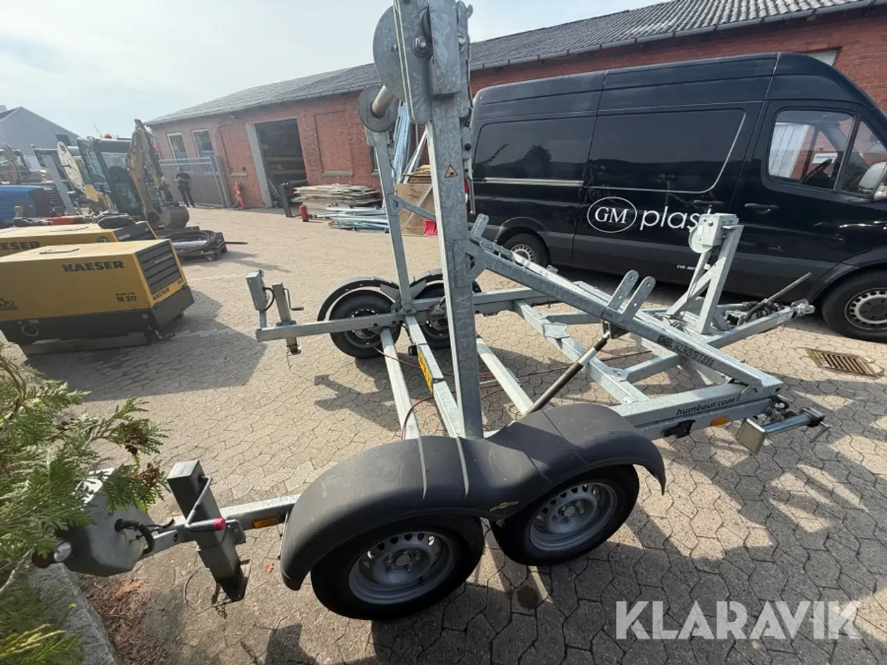 Billede 3 - Kabeltrailer Humbaur SRA 3000 3.000 kg
