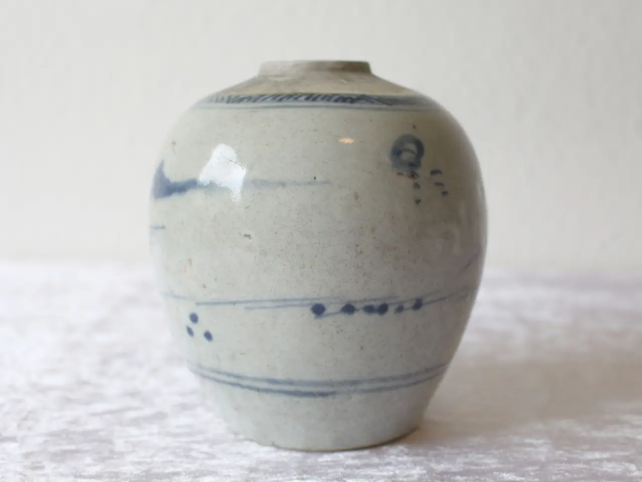 Billede 2 - Kinesisk ingefærvase, ca. 1800 - Qing Dynastiet.
