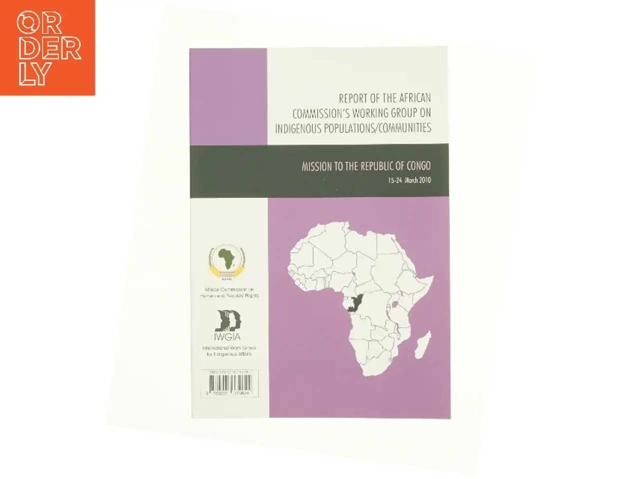 Billede 1 - Repport of the african commissions working group on indigenous populations (bog)