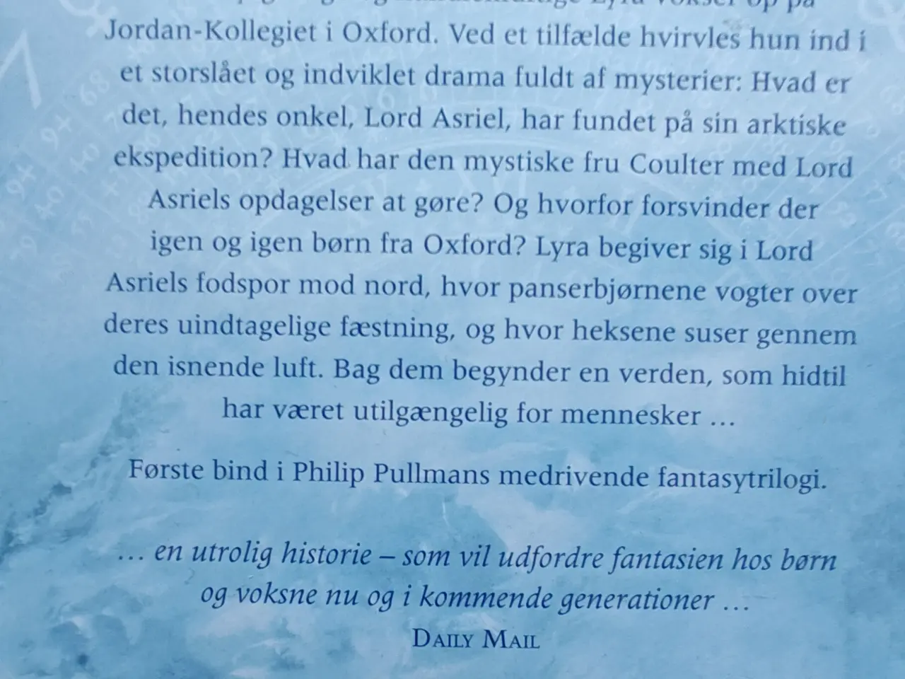 Billede 2 - Det Gyldne Kompas BOG af Philip Pullman
