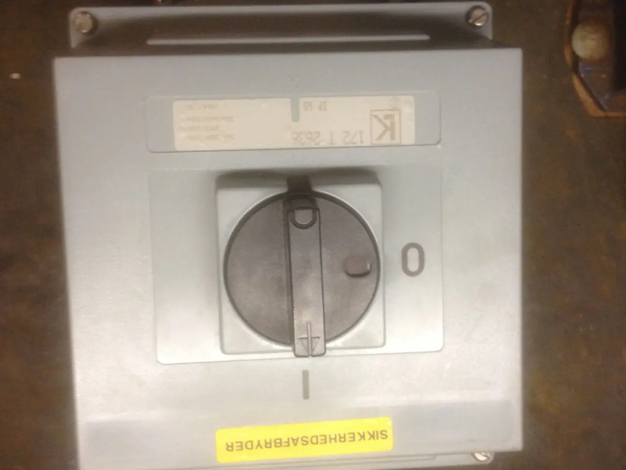 Billede 1 - 32 amp sikkerhedsafbryder