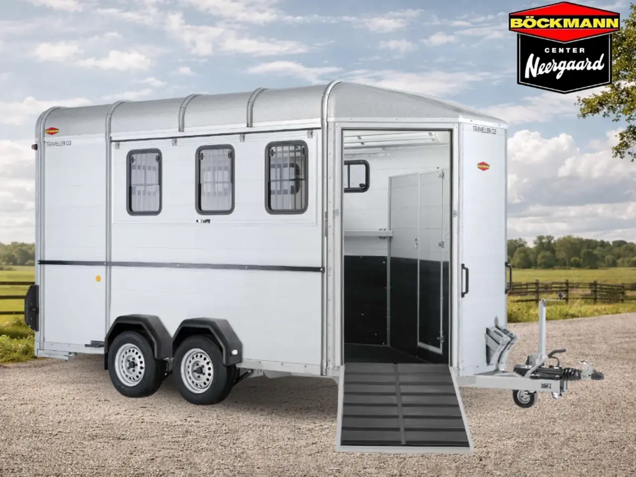 Billede 1 - Böckmann Traveller G3 – transport af 3 heste