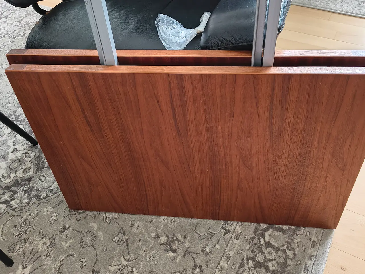Billede 2 - Massiv valnøddebord 120 cm og 2 på 50 cm hver