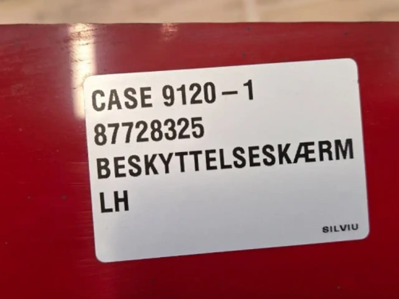 Billede 12 - Case 9120 Beskyttelseskærm L. 87728325