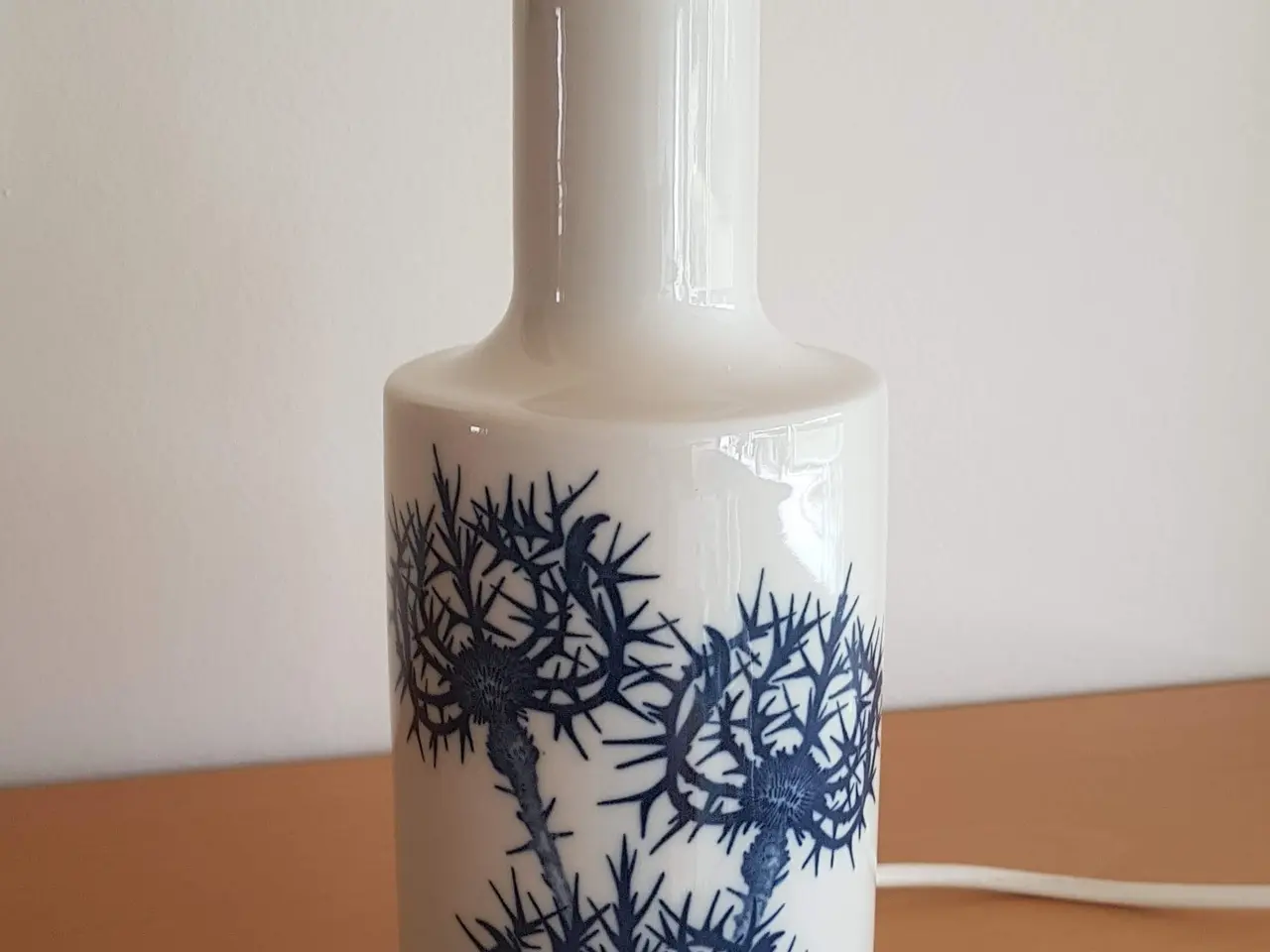 Billede 1 - "Tidsellampe" Royal Copenhagen bordlampe