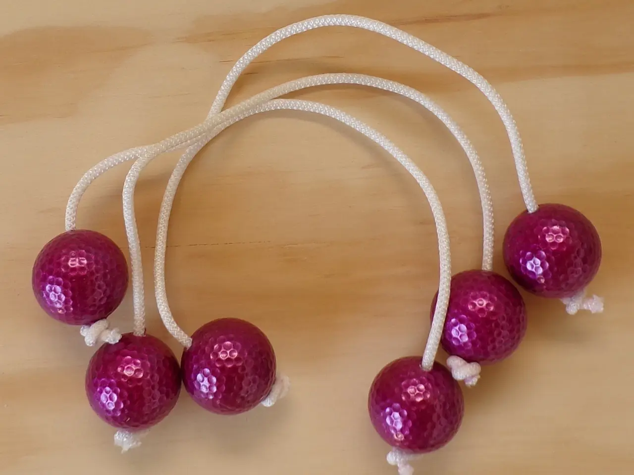 Billede 1 - Metallic lilla Bolas Til stigegolf